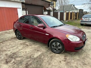 2008 Hyundai Verna II, пурпурный, 490000 рублей, вид 2