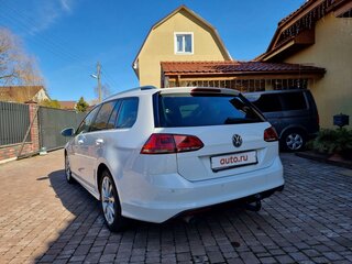 2015 Volkswagen Golf VII, белый, 1643010 рублей, вид 5