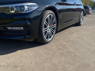 2018 BMW 5 серии 520d xDrive VII (G30/G31/G38), чёрный, 3500000 рублей, вид 1