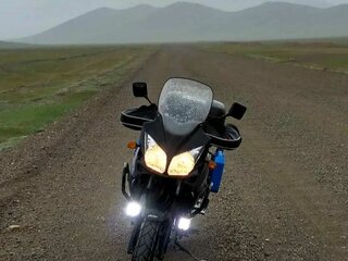 2002 Suzuki V-Strom 1000, синий, 359000 рублей, вид 3