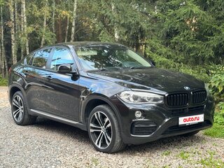 2015 BMW X6 30d II (F16), чёрный, 3000000 рублей, вид 3