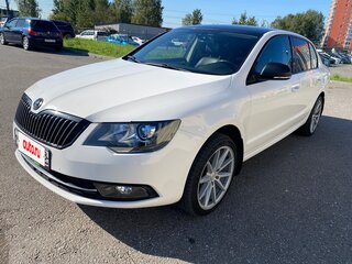 2013 Skoda Superb DSG II Рестайлинг, белый, 1100000 рублей, вид 1