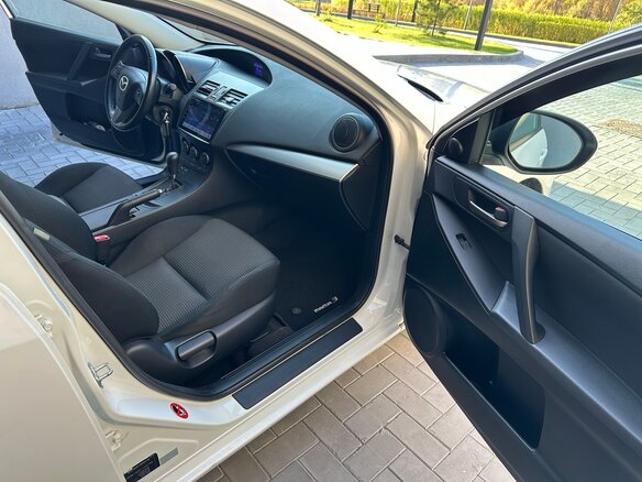 2012 Mazda 3 II (BL) Рестайлинг, белый, 1355000 рублей - вид 14