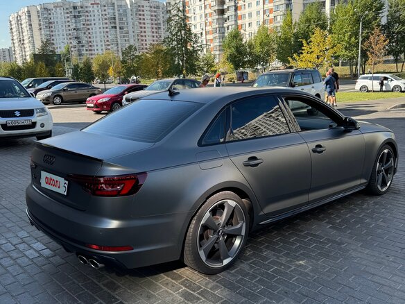 2018 Audi S4 V (B9), серый, 4200000 рублей - вид 3