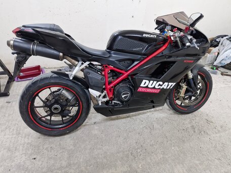 2010 Ducati 1098, чёрный, 630000 рублей, вид 1