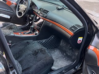 2007 Mercedes-Benz E-Класс 200 III (W211, S211) Рестайлинг, чёрный, 1200000 рублей, вид 4