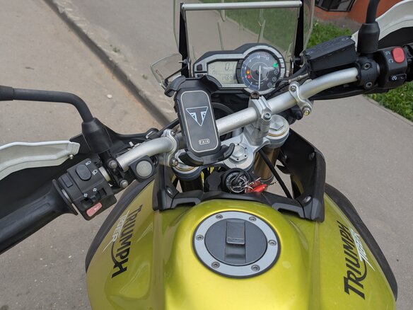 2011 Triumph Tiger 800, зелёный, 420000 рублей - вид 10