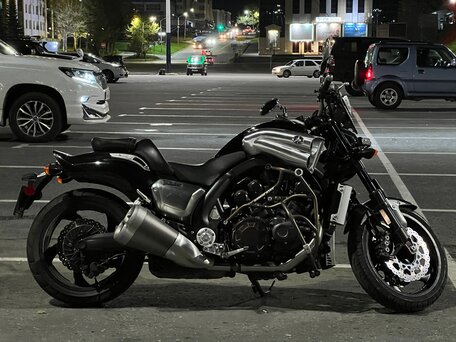 2009 Yamaha VMAX 1700, чёрный, 1350000 рублей, вид 5