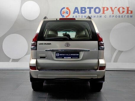2007 Toyota Land Cruiser Prado 5-speed 120 Series Рестайлинг, бежевый, 1343000 рублей, вид 4