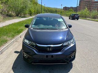 2019 Honda Fit III Рестайлинг, синий, 1570000 рублей, вид 2