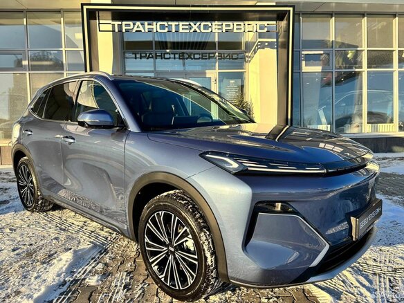 2026 Geely EX5 Гибрид EM-R, синий - вид 1