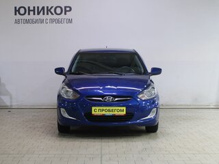 2011 Hyundai Solaris I, синий, 529000 рублей, вид 5