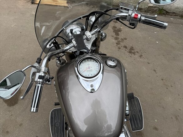 2001 Yamaha XVS1100, серый, 647000 рублей - вид 7