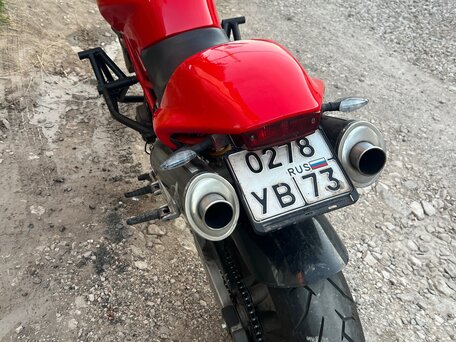 2002 Ducati Monster 750, красный, 230000 рублей, вид 2