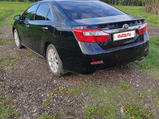 2013 Toyota Camry VII (XV50), чёрный, 1550000 рублей, вид 4