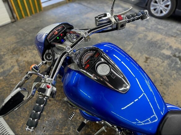 2012 Suzuki Boulevard M109R, синий, 1550000 рублей - вид 5