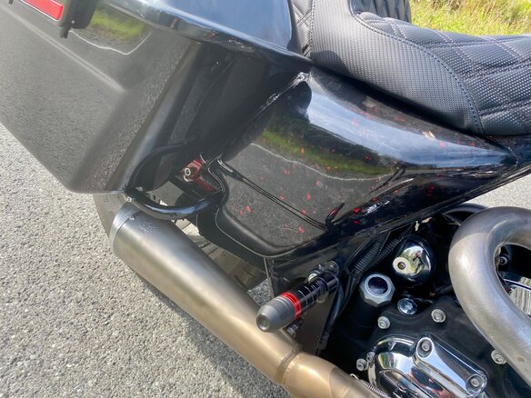 2008 Harley-Davidson Road King, чёрный, 849000 рублей - вид 8