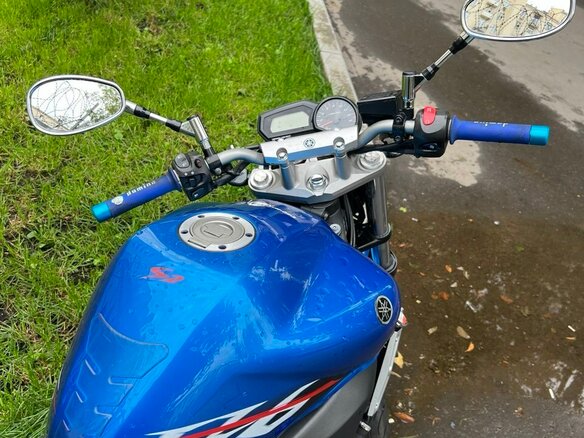 2007 Yamaha FZ6, синий, 490000 рублей - вид 6