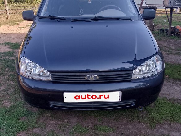 2010 Lada (ВАЗ) Kalina I, синий, 400000 рублей - вид 7