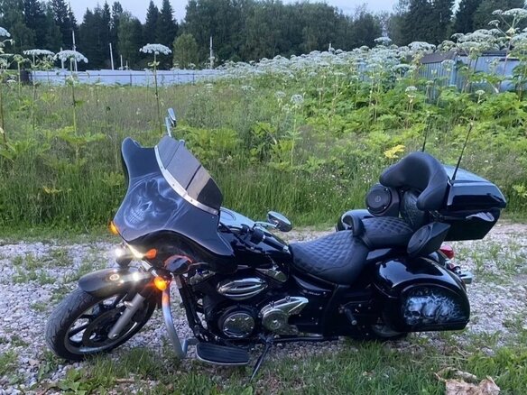 2008 Yamaha XVS950, чёрный, 777777 рублей - вид 13