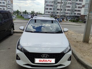 2022 Hyundai Solaris II Рестайлинг, белый, 1899000 рублей, вид 1