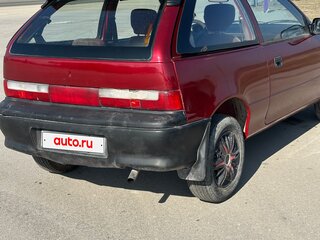 1995 Suzuki Swift Japan II Рестайлинг, красный, 475000 рублей, вид 4