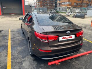 2016 Kia Rio III Рестайлинг, коричневый, 1020000 рублей, вид 5
