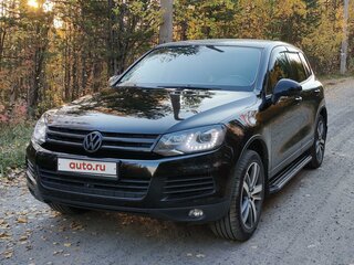 2013 Volkswagen Touareg II, чёрный, 2200000 рублей, вид 1