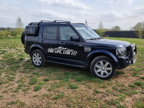 2011 Land Rover Discovery IV, синий, 2500000 рублей - вид 3