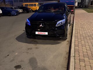 2015 Mercedes-Benz GLE Coupe 350 d I (C292), чёрный, 3350000 рублей, вид 3