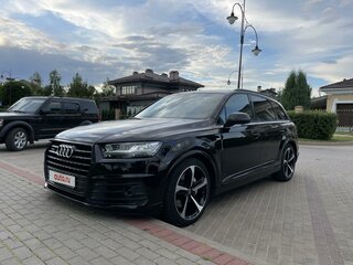 2016 Audi Q7 II (4M), чёрный, 3695000 рублей, вид 2