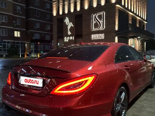 2013 Mercedes-Benz CLS 350 II (C218), красный, 3490000 рублей, вид 1