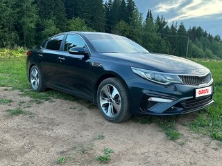 2019 Kia Optima IV Рестайлинг, синий, 1930000 рублей, вид 4