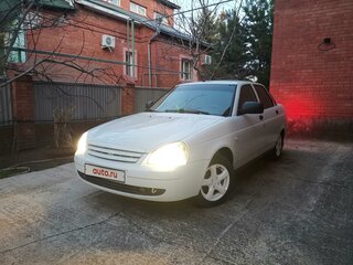 2011 Lada (ВАЗ) Priora I, белый, 740000 рублей, вид 1