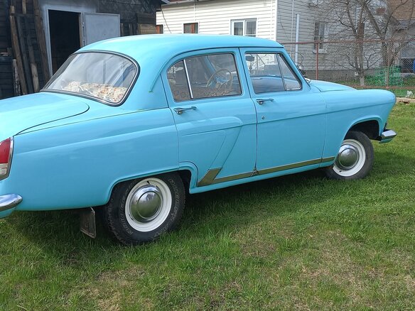 1963 ГАЗ 21 «Волга» 21Л, голубой, 920000 рублей - вид 3