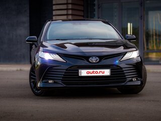 2021 Toyota Camry VIII (XV70) Рестайлинг, чёрный, 3200000 рублей, вид 2