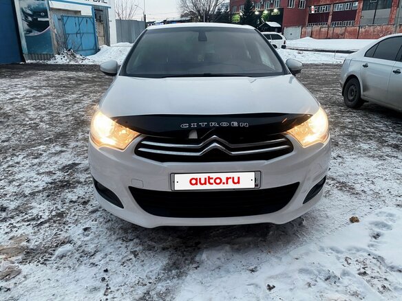 2012 Citroen C4 II, белый, 690000 рублей - вид 1