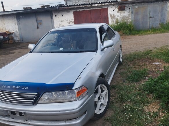 1996 Toyota Mark II VIII (X100), серый, 500000 рублей