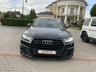 2016 Audi Q7 II (4M), чёрный, 3695000 рублей, вид 1