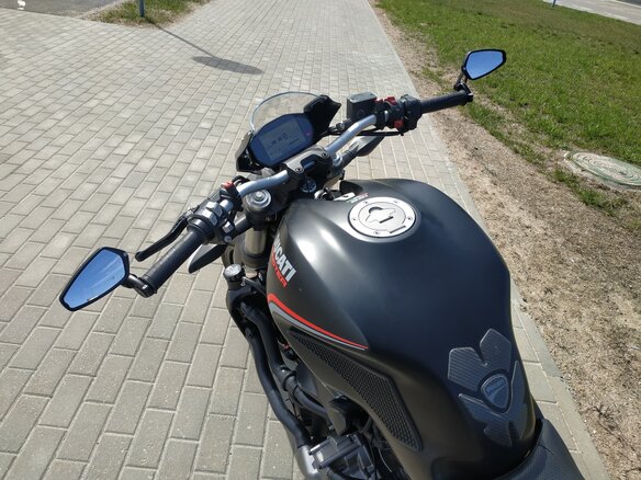 2019 Ducati Monster 821, чёрный - вид 6