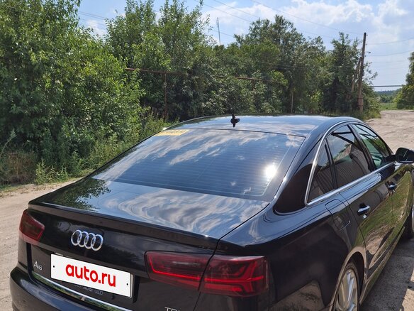 2015 Audi A6 IV (C7) Рестайлинг, чёрный, 3000000 рублей - вид 8