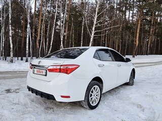 2013 Toyota Corolla XI (E160, E170, E180), белый, 1320000 рублей, вид 5