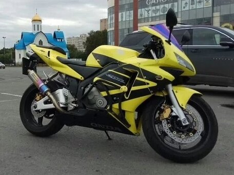 2003 Honda CBR 600RR, жёлтый, 540000 рублей, вид 3