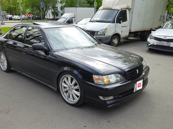 2000 Toyota Cresta V (X100) Рестайлинг, чёрный, 1300000 рублей - вид 1