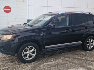 2008 Mitsubishi Outlander II, чёрный, 888000 рублей, вид 2