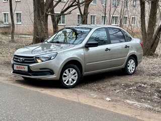 2021 Lada (ВАЗ) Granta I Рестайлинг, серый, 700000 рублей, вид 1
