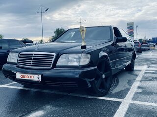 1993 Mercedes-Benz S-Класс 300 Long III (W140), чёрный, 700000 рублей, вид 4