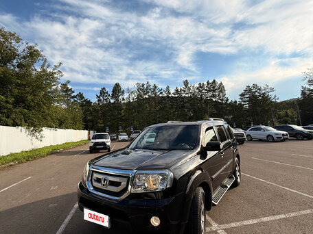 2008 Honda Pilot II, чёрный, 1900000 рублей, вид 2