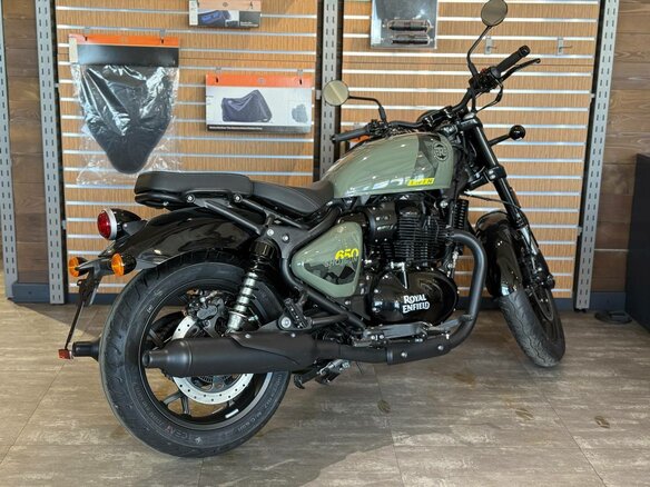 2026 Royal Enfield Shotgun, зелёный, 732000 рублей - вид 7