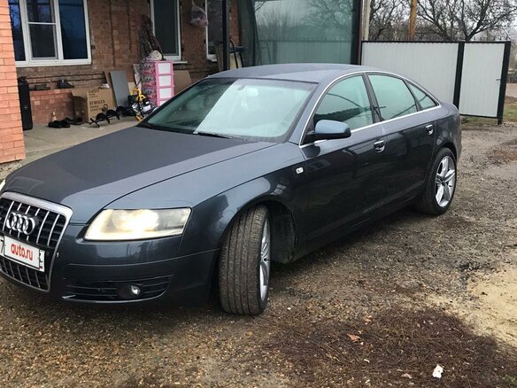 2007 Audi A6 III (C6), синий, 1100000 рублей